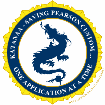 Katanaa Saves Pearson Custom